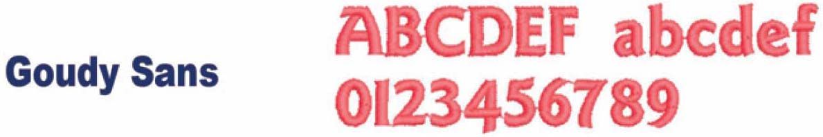 Goudy Sans